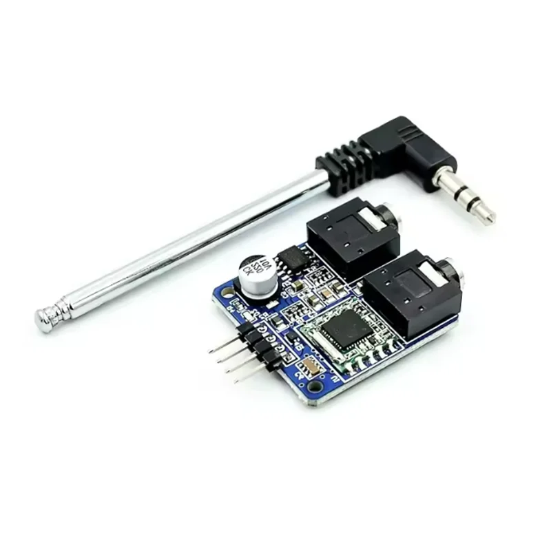 TEA5767 FM Stereo Radio Module 76-108MHZ With Free Cable Antenna TEA5767 FM Stereo Radio Module
TEA5767 FM Stereo Radio Module 76-108MHZ With Free Cable Antenna TEA5767 FM Stereo Radio Module