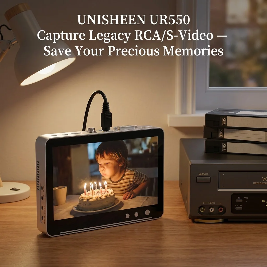 UNISHEEN UR550 7" LCD Standalone Video Recorder Endoscope Microscope Record Box with Foot Switch Screenshot HDMI SDI DVI VGA RCA
UNISHEEN UR550 7" LCD Standalone Video Recorder Endoscope Microscope Record Box with Foot Switch Screenshot HDMI SDI DVI VGA RCA