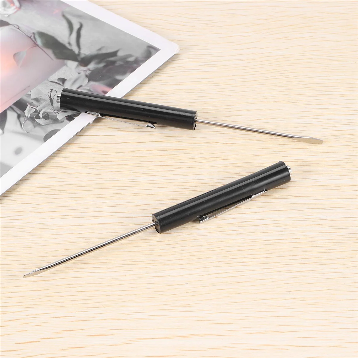 10 Pieces Pocket Screwdriver Mini Tops and Pocket Clips Pocket Screwdriver Magnetic Slotted Pocket Screw Driver
10 Pieces Pocket Screwdriver Mini Tops and Pocket Clips Pocket Screwdriver Magnetic Slotted Pocket Screw Driver