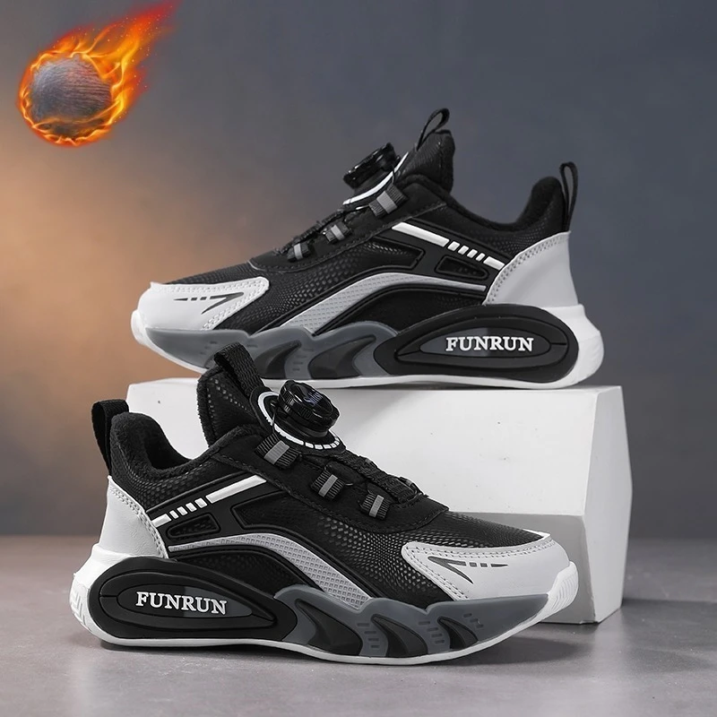 Осенне-зимние теннисные кроссовки для мальчиков, детская обувь, размер 28-39, модная массивная школьная детская плюшевая обувь, повседневная спортивная обувь для мальчика
Осенне-зимние теннисные кроссовки для мальчиков, детская обувь, размер 28-39, модная массивная школьная детская плюшевая обувь, повседневная спортивная обувь для мальчика