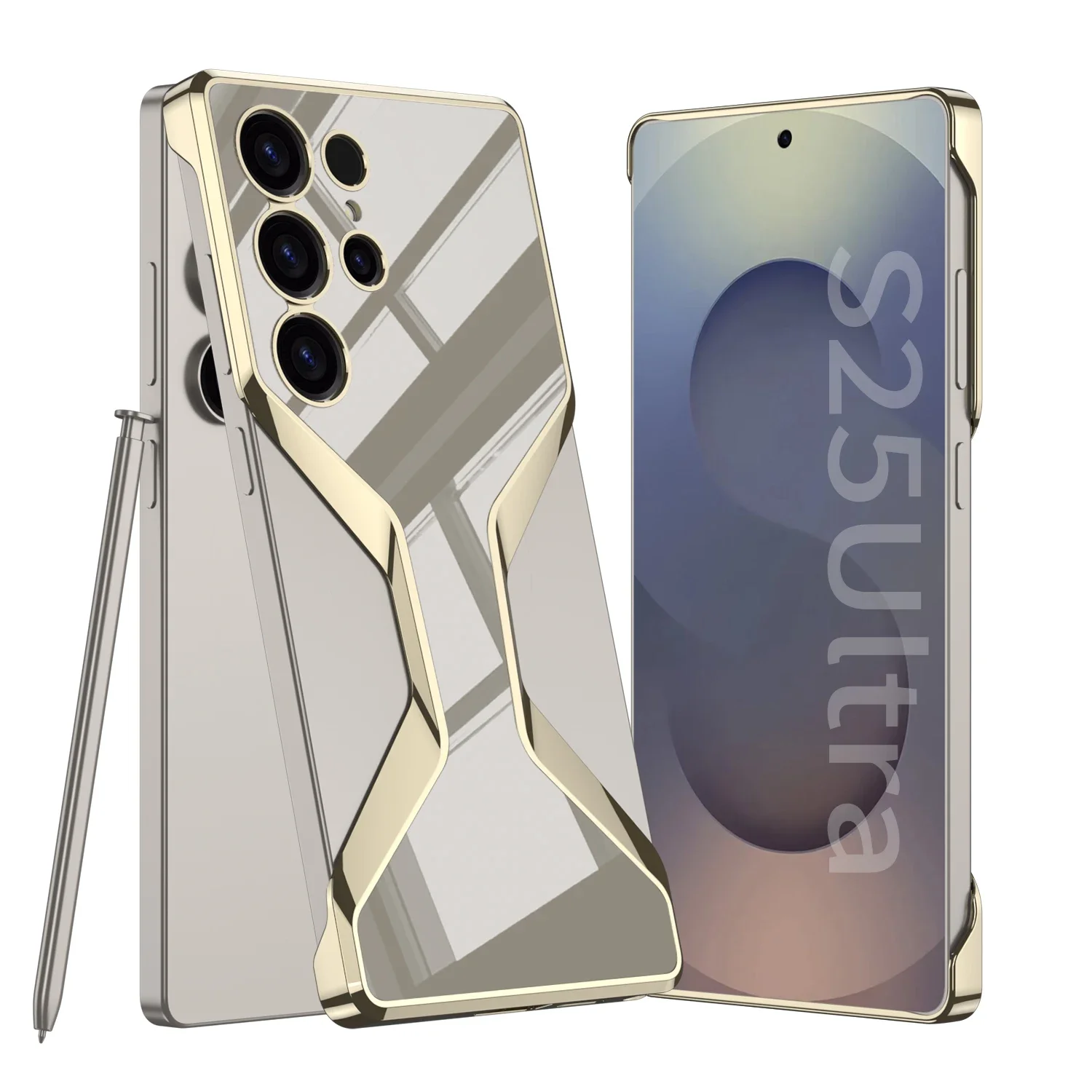 Luxury For Samsung Galaxy S25 Ultra S25Ultra Ultra Thin Electroplated Plain Leather Shockproof Protection Back Cover Accessories
Luxury For Samsung Galaxy S25 Ultra S25Ultra Ultra Thin Electroplated Plain Leather Shockproof Protection Back Cover Accessories