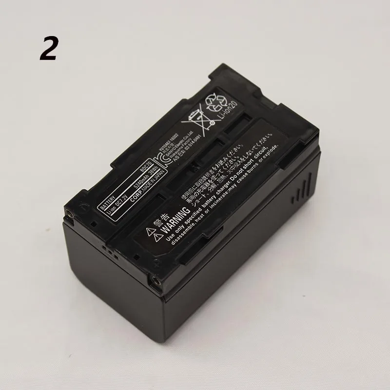 2 pieces Li-ion Battery BDC70 for Toqcon OS ES series total station
2 pieces Li-ion Battery BDC70 for Toqcon OS ES series total station