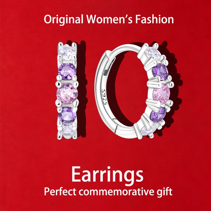 2026 Hot-Sale High Quality Original Style Gem-Studded Pink Elegant Earrings Perfect Choice for Daily Wear and Ladys Jewelry Gift
2026 Hot-Sale High Quality Original Style Gem-Studded Pink Elegant Earrings Perfect Choice for Daily Wear and Ladys Jewelry Gift