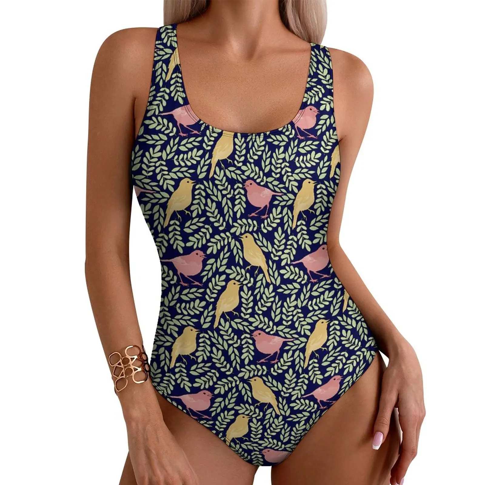 Bird Songbird Swimsuit Botanical Print One-Piece Swimwear Push Up Stylish Bathing Suit Sexy Beach Graphic Beachwear
Bird Songbird Swimsuit Botanical Print One-Piece Swimwear Push Up Stylish Bathing Suit Sexy Beach Graphic Beachwear