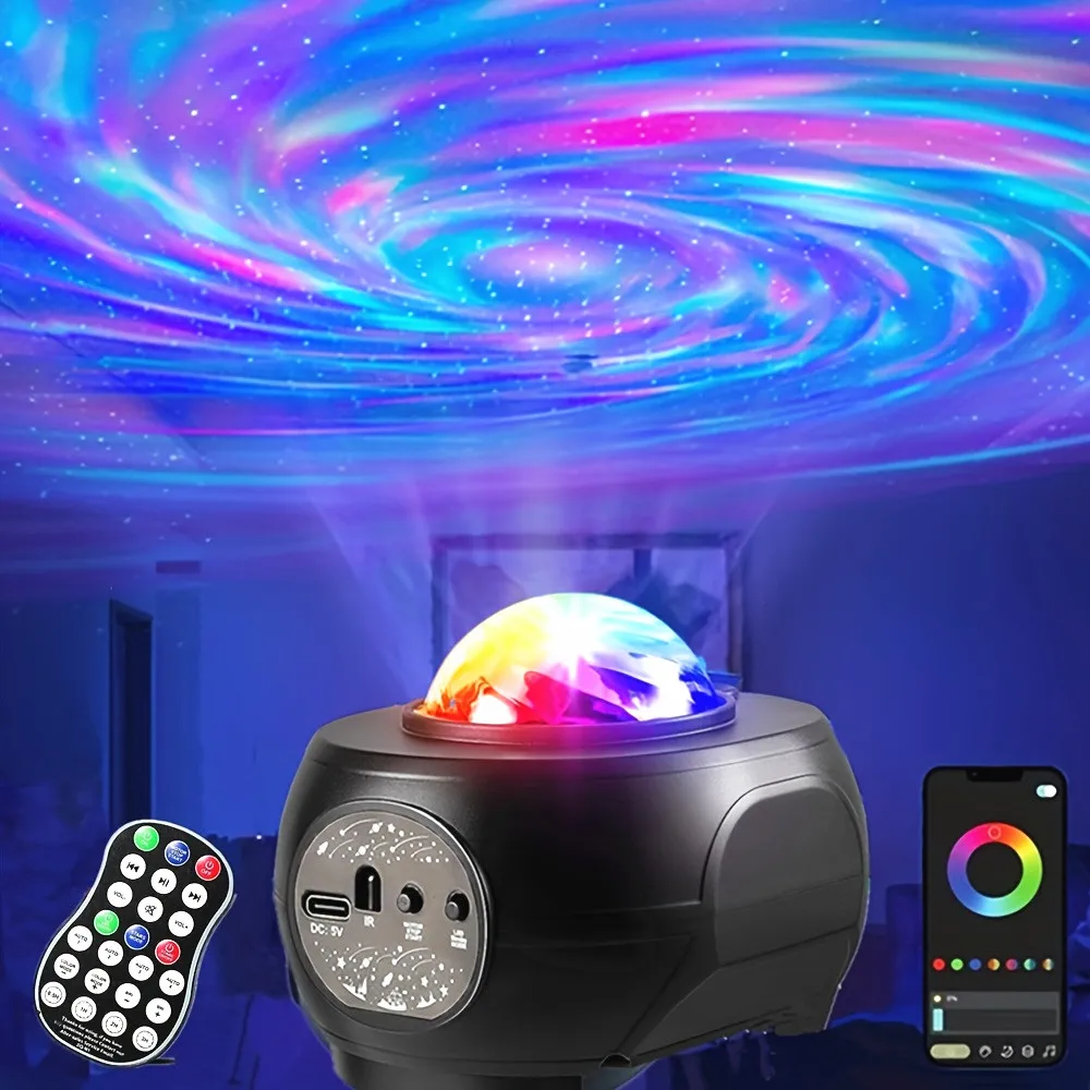 Звезды Галактика Проектор Ночник Украшение на день рождения Подарочный проекционный свет Семейная спальня Гостиная Атмосфера Свет
Звезды Галактика Проектор Ночник Украшение на день рождения Подарочный проекционный свет Семейная спальня Гостиная Атмосфера Свет