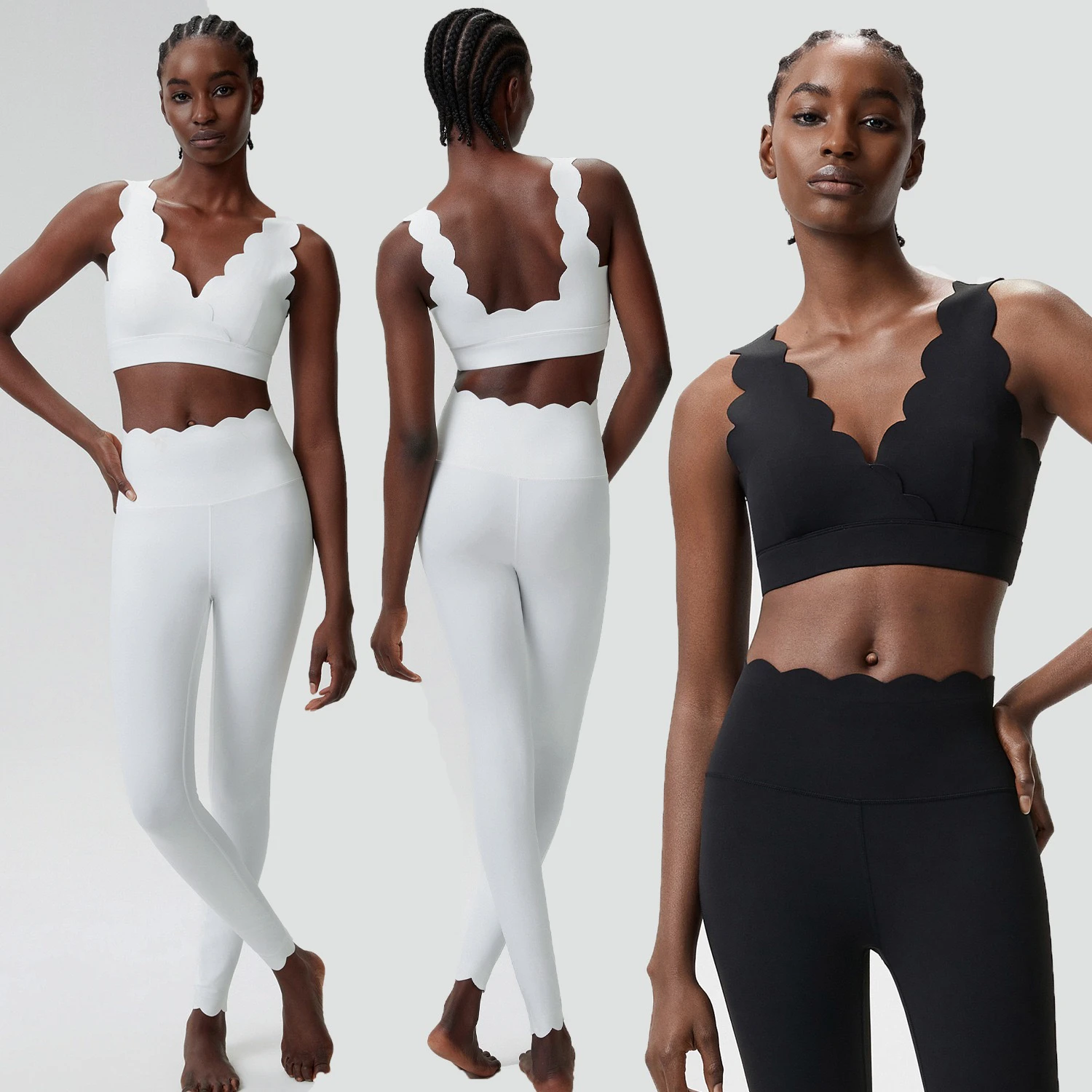 Ladies Yoga Fitness Set Wave Back Beauty Nylon Long Pants Shock Resistant Running Sports Bra Breathable Four Seasons
Ladies Yoga Fitness Set Wave Back Beauty Nylon Long Pants Shock Resistant Running Sports Bra Breathable Four Seasons