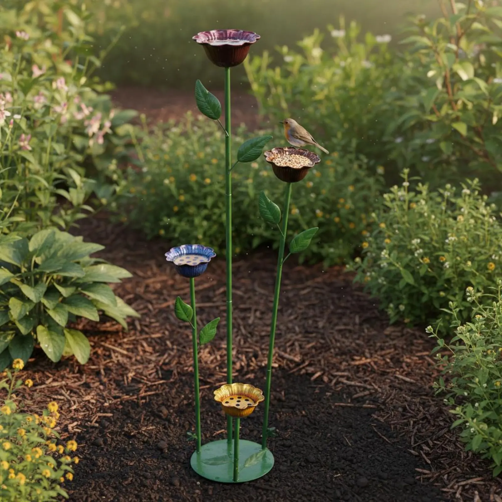 Bird Bath Feeder Stand Removable Bowl Flower Bird Bath Outdoor Decor Weather-Resistant Stable Tripod Base for Garden, Yard
Bird Bath Feeder Stand Removable Bowl Flower Bird Bath Outdoor Decor Weather-Resistant Stable Tripod Base for Garden, Yard