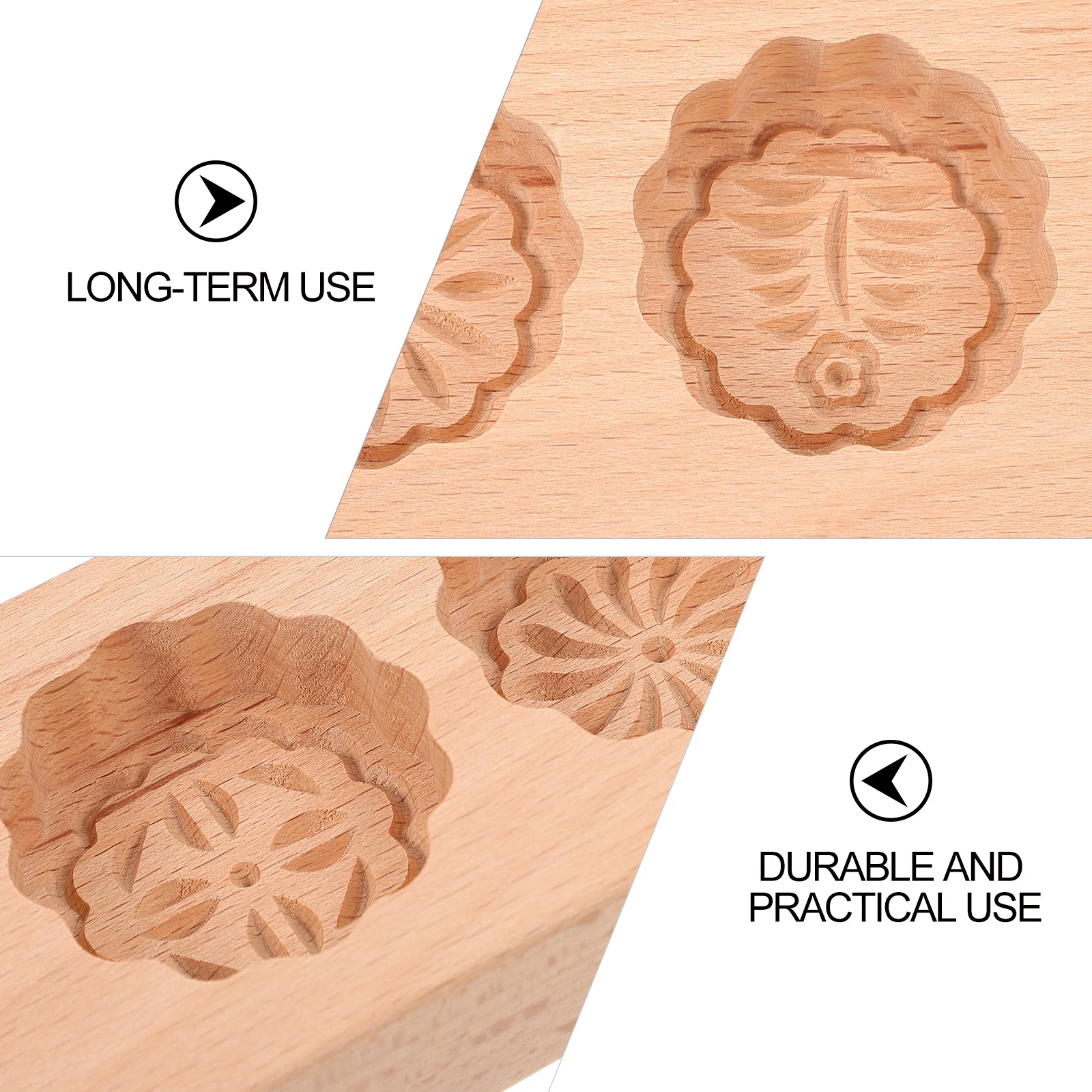 Wooden Moon Cake Mold Fine Craftsmanship Easy Clean Baking Tool For Homemade Mooncakes Kitchen Gadget Flower Design Green Bean
Wooden Moon Cake Mold Fine Craftsmanship Easy Clean Baking Tool For Homemade Mooncakes Kitchen Gadget Flower Design Green Bean