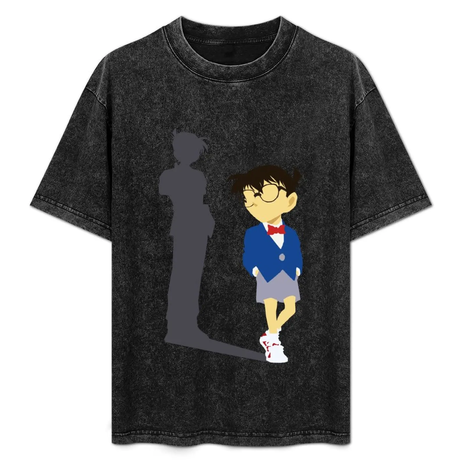 Detective Conan Shadow of Shinichi Kudo T-Shirt clothes man t shirt oversized graphic tee plain t shirts men
Detective Conan Shadow of Shinichi Kudo T-Shirt clothes man t shirt oversized graphic tee plain t shirts men
