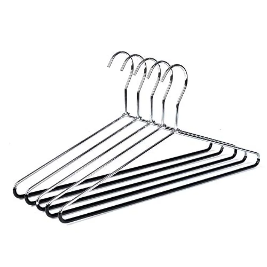 30 Heavy Duty Metal Coat Hangers with Black Rubber Coating Non-Slip for Pants Durable Space-Saving Ideal for Closets and Wardro
30 Heavy Duty Metal Coat Hangers with Black Rubber Coating Non-Slip for Pants Durable Space-Saving Ideal for Closets and Wardro