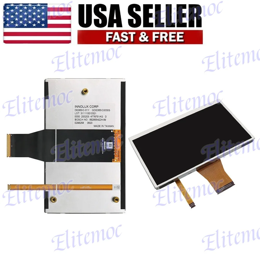 6.5" inch DE065IC-01Y LCD Display for BMW mini R60-R5X 65-33978z01-b 6A01M0001F104 Screen Repair Replacement
6.5" inch DE065IC-01Y LCD Display for BMW mini R60-R5X 65-33978z01-b 6A01M0001F104 Screen Repair Replacement