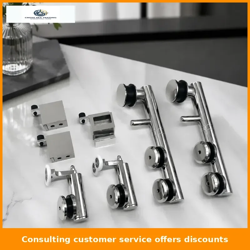 Frameless Side Sliding Shower Door System Small Bathroom New Folding Glass Hardware Set
Frameless Side Sliding Shower Door System Small Bathroom New Folding Glass Hardware Set