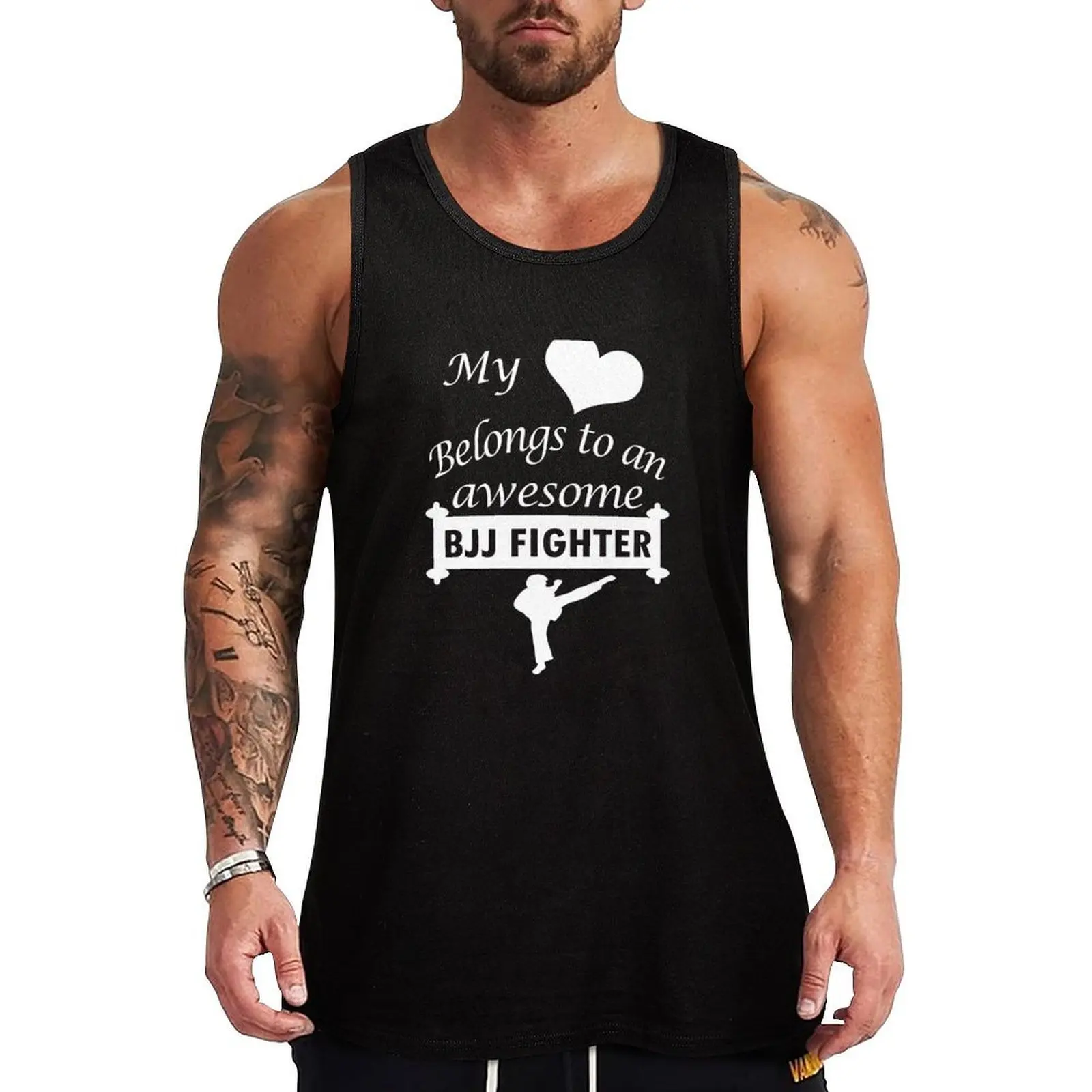 Jiu-Jitsu Fighter Lover BJJ Heart Belongs Tank Top Athletic Gym Tank Top Sleeveless Quick Dry Training
Jiu-Jitsu Fighter Lover BJJ Heart Belongs Tank Top Athletic Gym Tank Top Sleeveless Quick Dry Training