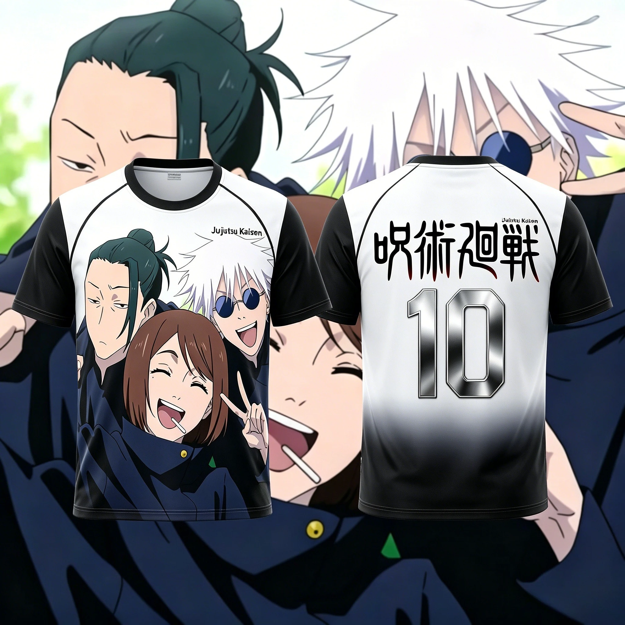 2026 New JUJUTSU KAISEN NO.10 NO.7 Suguru Geto Anime T-Shirt Adult Men's 3D Printed Special Football Jersey T-Shirt Kids Y2k
2026 New JUJUTSU KAISEN NO.10 NO.7 Suguru Geto Anime T-Shirt Adult Men's 3D Printed Special Football Jersey T-Shirt Kids Y2k