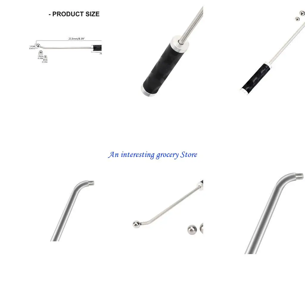 652D Professional Stainless Steel Wind Instrument Repair Set with Long Grip and Balls
652D Professional Stainless Steel Wind Instrument Repair Set with Long Grip and Balls