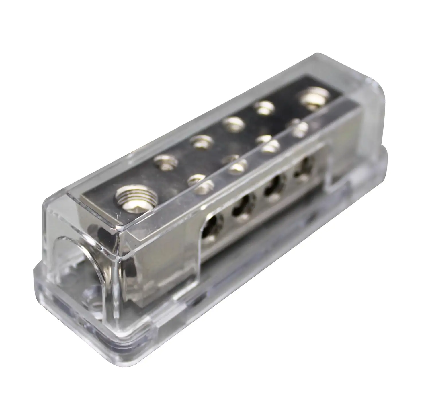 0/2 Gauge to 8 X 8 Gauge Power/Ground Distribution Block Nickel Plated PD-15N
0/2 Gauge to 8 X 8 Gauge Power/Ground Distribution Block Nickel Plated PD-15N