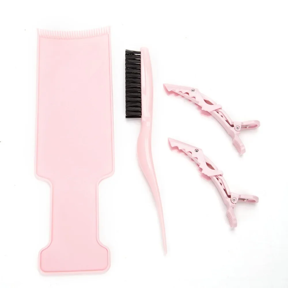 4Pcs/Set Hair Coloring Board with Clips Long Handle Brush Styling Tools Long Hair Dyeing Highlighting Board Kit Hair Salon
4Pcs/Set Hair Coloring Board with Clips Long Handle Brush Styling Tools Long Hair Dyeing Highlighting Board Kit Hair Salon
