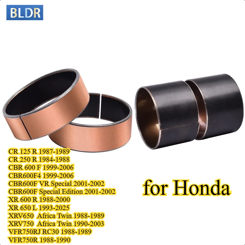 Motoer Front Fork Bushing for HONDA CR125 R CR250R CBR600F CBR600 F4 XR 600 R XRV650 XRV750 Africa Twin VFR750RJ VFR750R
Motoer Front Fork Bushing for HONDA CR125 R CR250R CBR600F CBR600 F4 XR 600 R XRV650 XRV750 Africa Twin VFR750RJ VFR750R