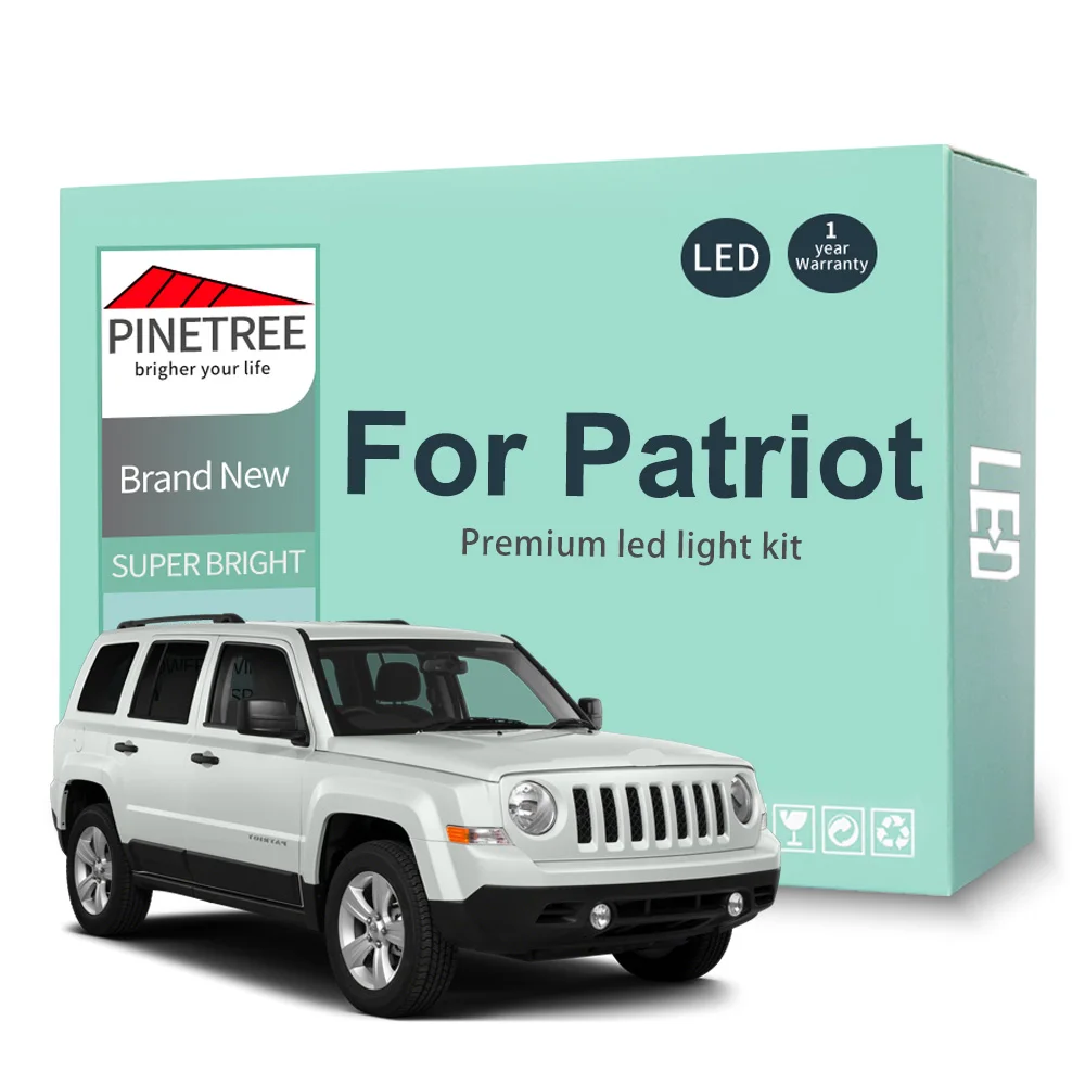 High Qaulity Canbus Led Interior Light Kit For Jeep Patriot 2007-2017 Dome Map Trunk License Plate Light No Error
High Qaulity Canbus Led Interior Light Kit For Jeep Patriot 2007-2017 Dome Map Trunk License Plate Light No Error