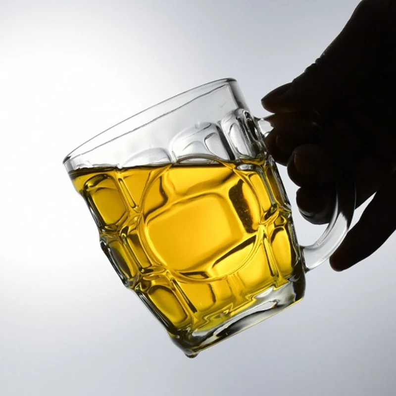 260ml Beer Mugs Glass Cup for Bar Household Restaurant Creative Glasses Drinking with Handle Whiskey Glass Transparent Juice Cup
260ml Beer Mugs Glass Cup for Bar Household Restaurant Creative Glasses Drinking with Handle Whiskey Glass Transparent Juice Cup