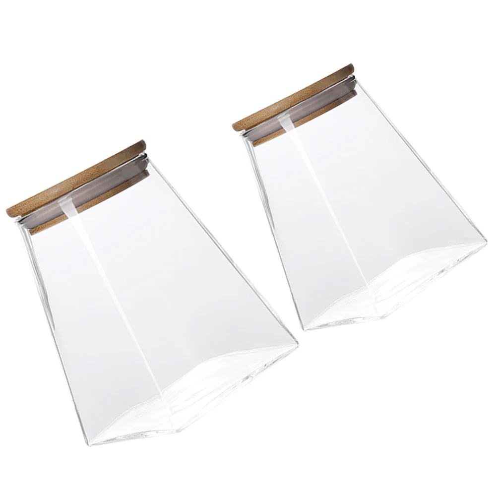 2 pcs Tea Tin Trapezoidal Sealed Jars Storage Containers Cereals Grains Honey Households Practical
2 pcs Tea Tin Trapezoidal Sealed Jars Storage Containers Cereals Grains Honey Households Practical