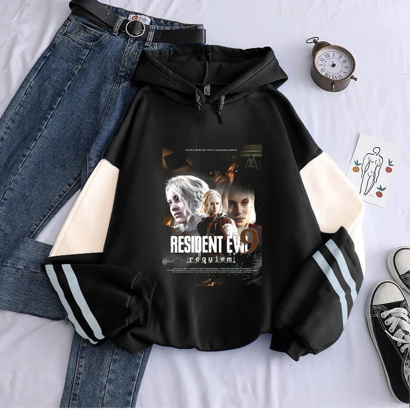 Толстовки с капюшоном Game Resident Evil в готическом винтажном стиле, оверсайз, с лоскутным дизайном, для мужчин, с длинными рукавами, из мягкого флиса
Толстовки с капюшоном Game Resident Evil в готическом винтажном стиле, оверсайз, с лоскутным дизайном, для мужчин, с длинными рукавами, из мягкого флиса