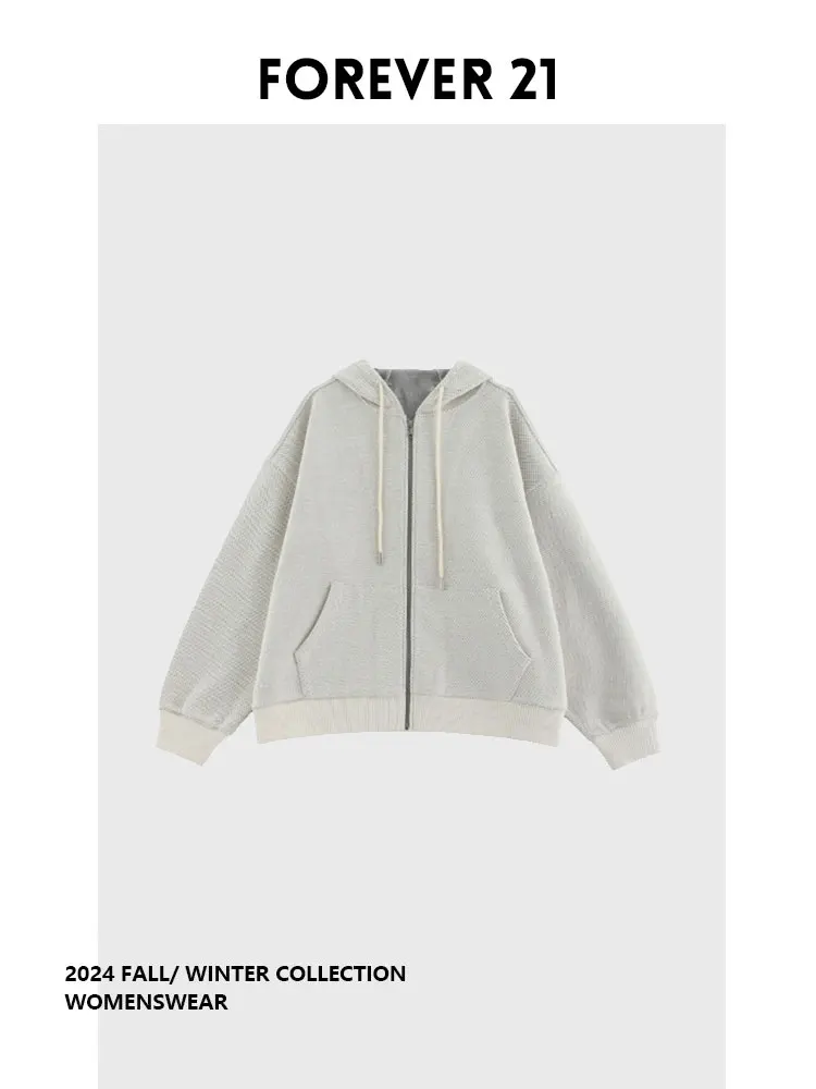 Forever 2 Autumn Design Casual Loose Women's Hoodie Sweatirt All-Match Open Cardigan Coat Comfortable Faion Sle
Forever 2 Autumn Design Casual Loose Women's Hoodie Sweatirt All-Match Open Cardigan Coat Comfortable Faion Sle