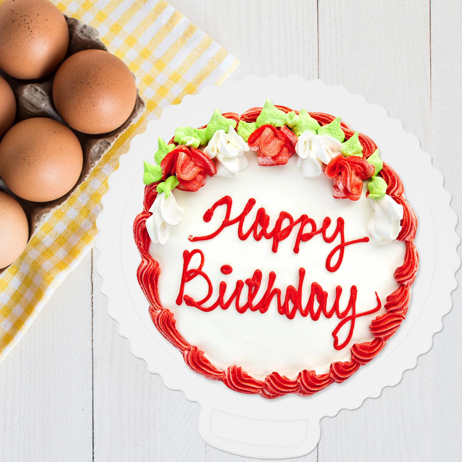 2Pcs Decorative Cake Boards 10 Inches Cake Plates Dessert Serving Trays Reusable Snack Food Storage Display Party
2Pcs Decorative Cake Boards 10 Inches Cake Plates Dessert Serving Trays Reusable Snack Food Storage Display Party