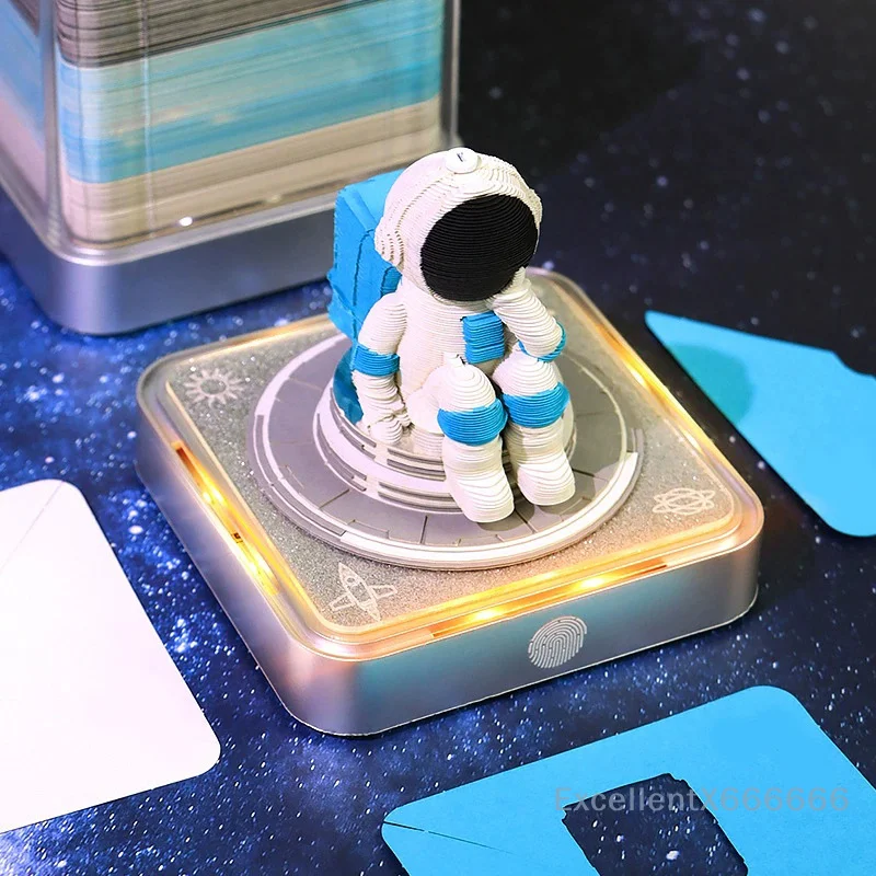 3D Calendar 2026 with Lights DIY Tear-Away Timepiece 3D Artsy Pads Memo Pad Paper for Home Decor Office Supplies
3D Calendar 2026 with Lights DIY Tear-Away Timepiece 3D Artsy Pads Memo Pad Paper for Home Decor Office Supplies