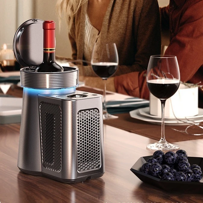 Red Wine Cooler Cabinet XX Bottle Constant Temperature Wine Refrigerator Mini Red Wine Chiller Home Bar Kitchen Appliance
Red Wine Cooler Cabinet XX Bottle Constant Temperature Wine Refrigerator Mini Red Wine Chiller Home Bar Kitchen Appliance