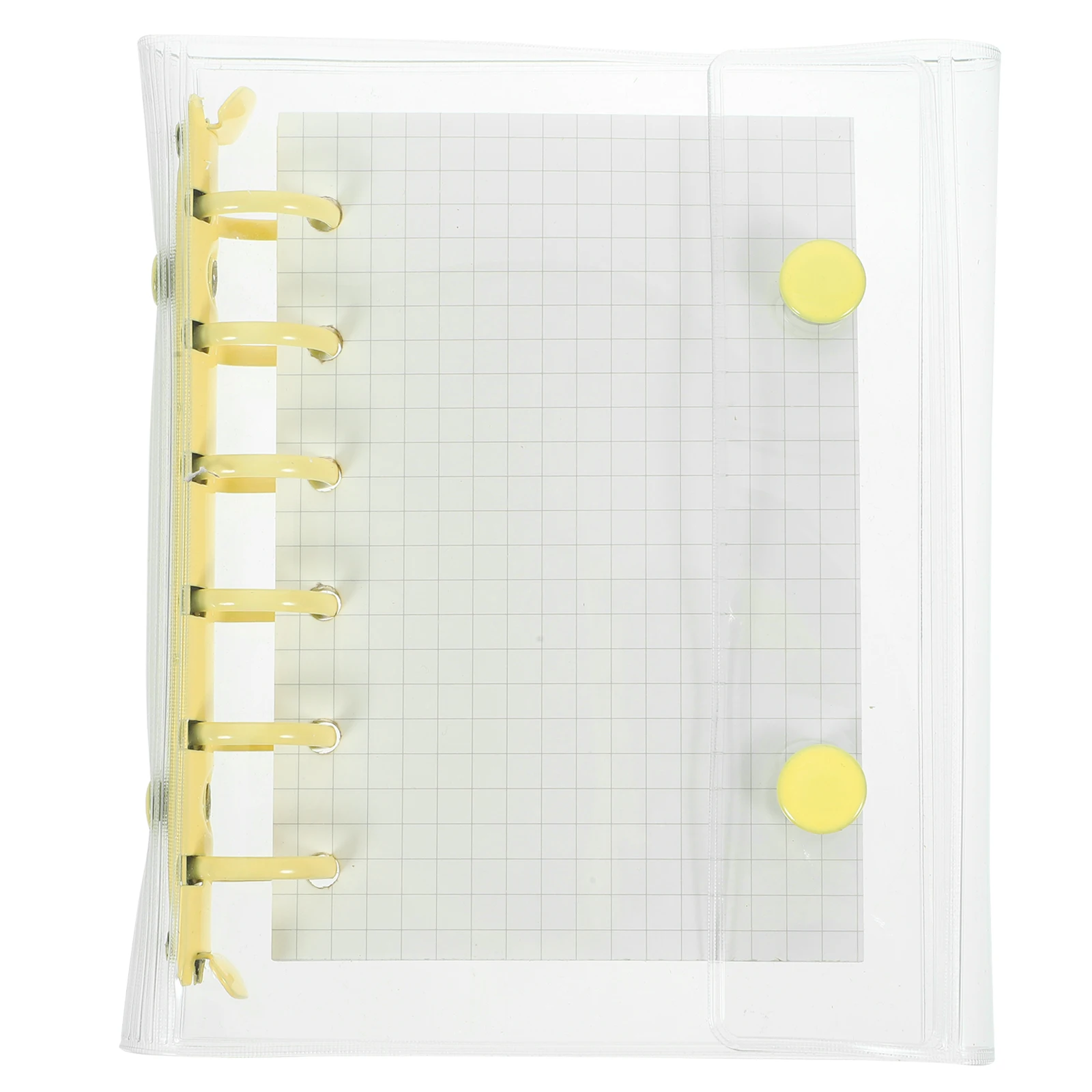 Transparent Cover Notebook Double Buckle Detachable Mini Binder Paper Lovely Notepad Travel Office Creative Writing Sketch
Transparent Cover Notebook Double Buckle Detachable Mini Binder Paper Lovely Notepad Travel Office Creative Writing Sketch