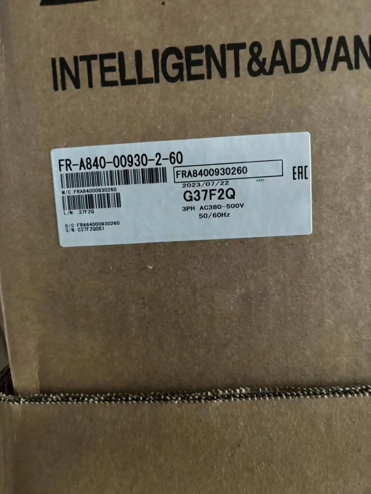 100% абсолютно новый FR-F840-00930-2-60 FR-F840-01160-2-60 FR-F840-01800-2-60 FR-F840-02160-2-60 Гарантия один год.
100% абсолютно новый FR-F840-00930-2-60 FR-F840-01160-2-60 FR-F840-01800-2-60 FR-F840-02160-2-60 Гарантия один год.
