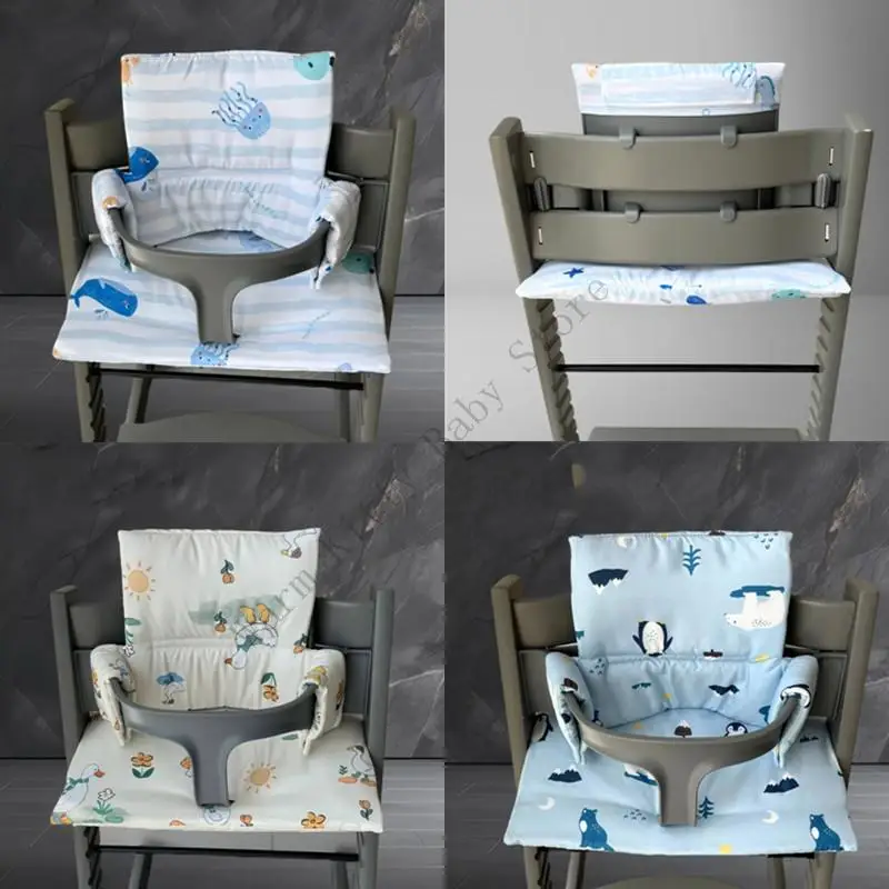 Soft Cotton Baby High Chair Seat Cushion Cute Cartoon Thick Baby Dinner Chair Seat Cushion and Back Cushion Supportive Seat Pad
Soft Cotton Baby High Chair Seat Cushion Cute Cartoon Thick Baby Dinner Chair Seat Cushion and Back Cushion Supportive Seat Pad