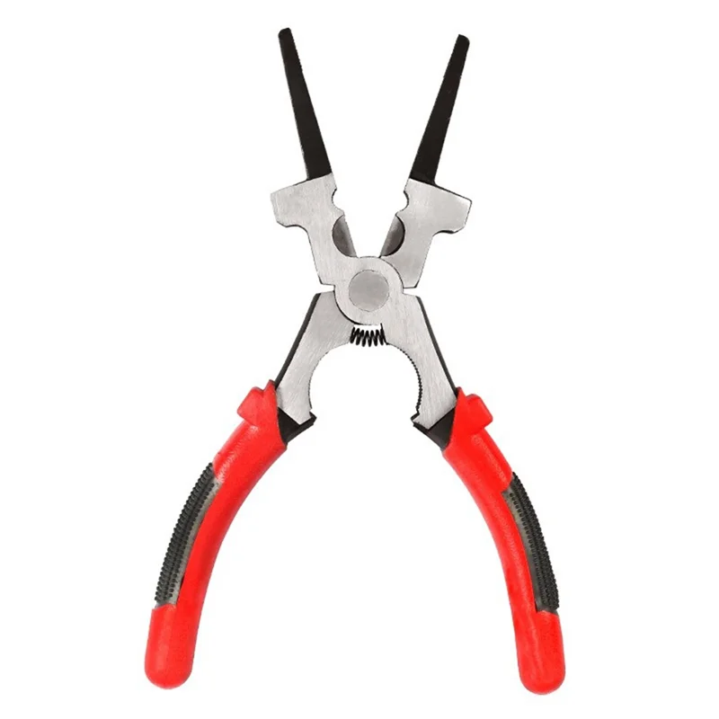 8 Inch Multi-Function Welding Pliers Flat Mouth Pincers Refined MIG Welding Auxiliary Tool Removing Wire Cutting-A98U
8 Inch Multi-Function Welding Pliers Flat Mouth Pincers Refined MIG Welding Auxiliary Tool Removing Wire Cutting-A98U