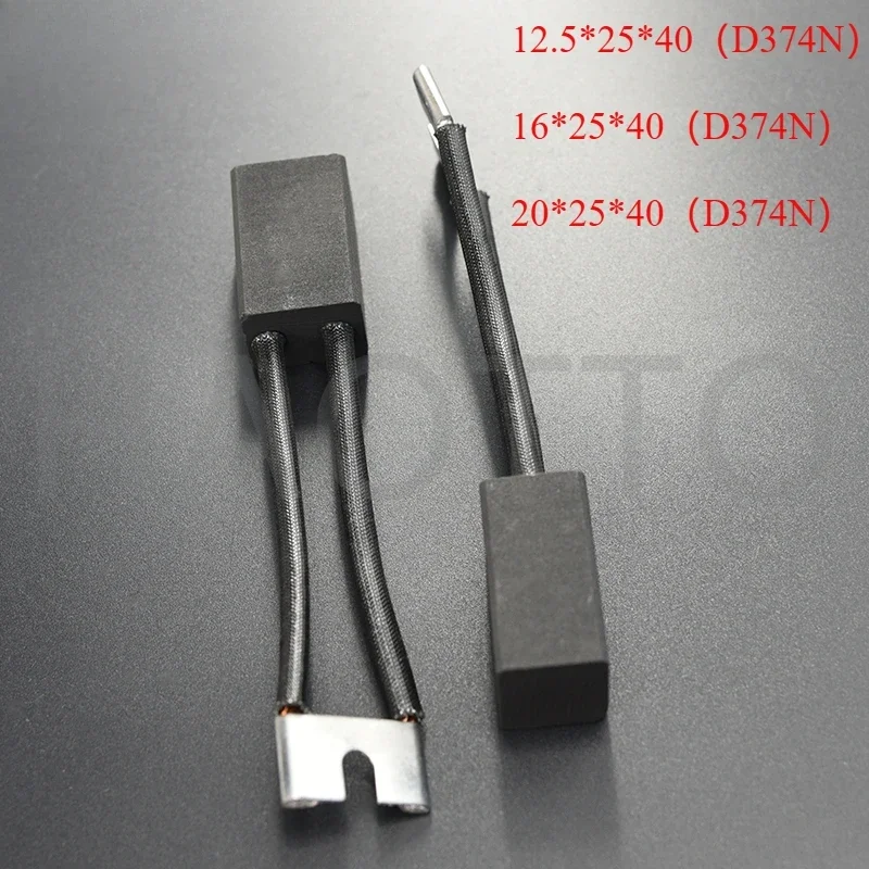 2 шт. угольные щетки для двигателя постоянного тока D374N 12.5 25 40 16 25 40 20 25 40 2026 (как на фото)
2 шт. угольные щетки для двигателя постоянного тока D374N 12.5 25 40 16 25 40 20 25 40 2026 (как на фото)