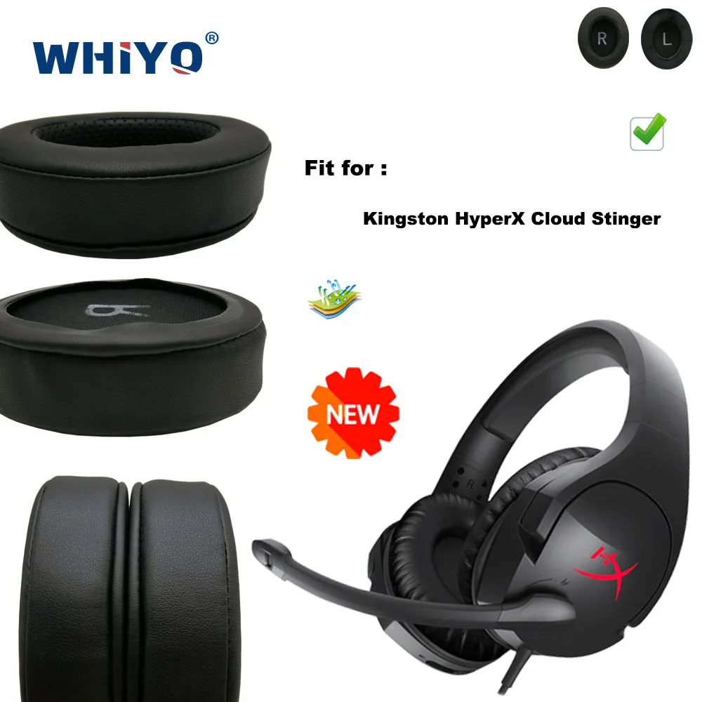 New Upgrade Replacement Ear Pads for Kingston HyperX Cloud Stinger Headset Parts Leather Cushion Velvet Earmuff Earphone Sleeve
New Upgrade Replacement Ear Pads for Kingston HyperX Cloud Stinger Headset Parts Leather Cushion Velvet Earmuff Earphone Sleeve