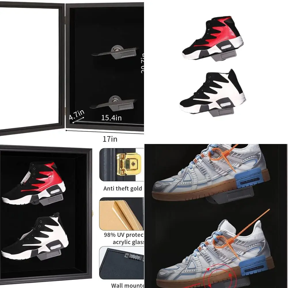 Wooden Sneaker Wall Cabinet with UV-Protected Acrylic Door for Sports Shoe Display and Lock
Wooden Sneaker Wall Cabinet with UV-Protected Acrylic Door for Sports Shoe Display and Lock