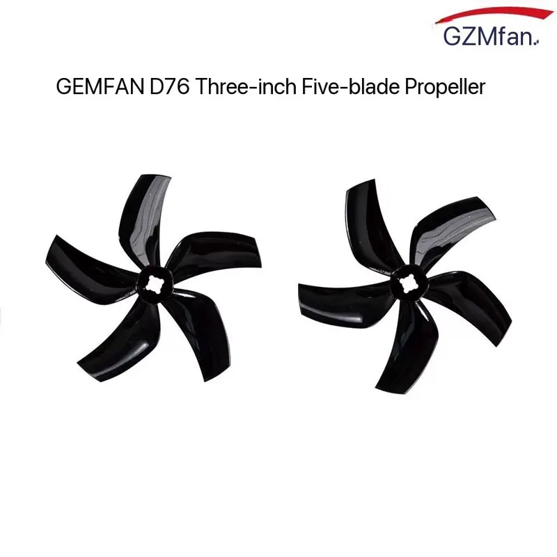 Qianfeng D76mm three inch five blade Chase TAYCAN CLOUD149v2 air duct M5 three hole 1.5 propeller FPV crossover aircraft
Qianfeng D76mm three inch five blade Chase TAYCAN CLOUD149v2 air duct M5 three hole 1.5 propeller FPV crossover aircraft
