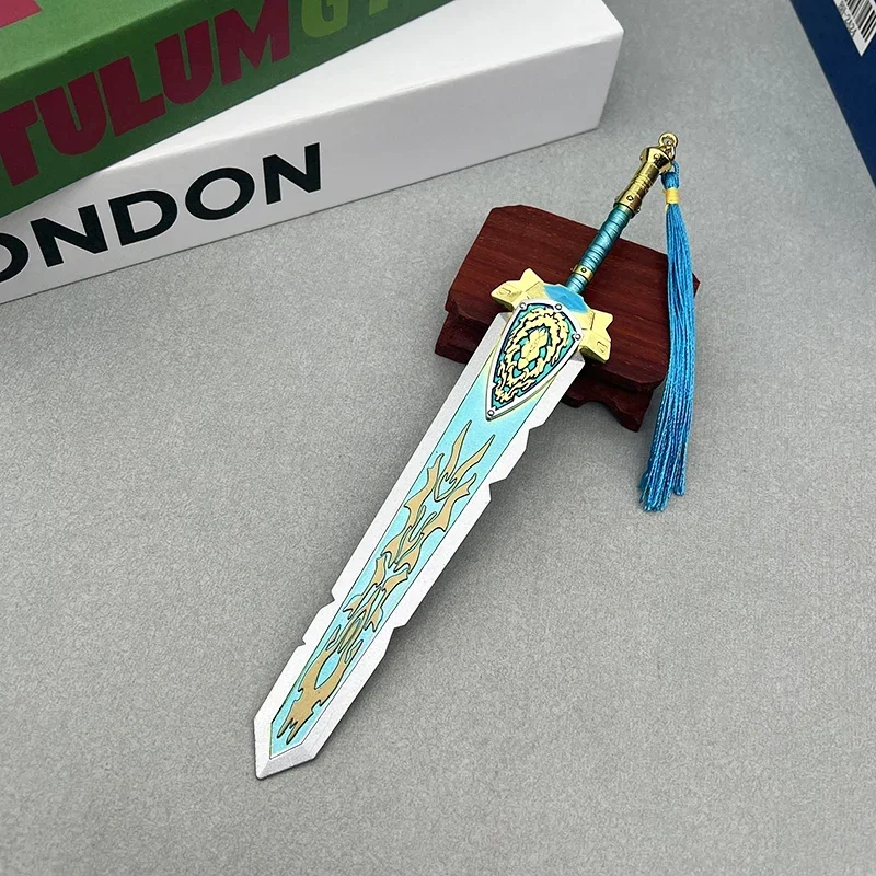22cm Metal Sword Grand Marshal's Claymore WOW Game Replica 1:6 Weapon Model Collectible Desktop Ornaments Toy Boy Gift Accessory
22cm Metal Sword Grand Marshal's Claymore WOW Game Replica 1:6 Weapon Model Collectible Desktop Ornaments Toy Boy Gift Accessory
