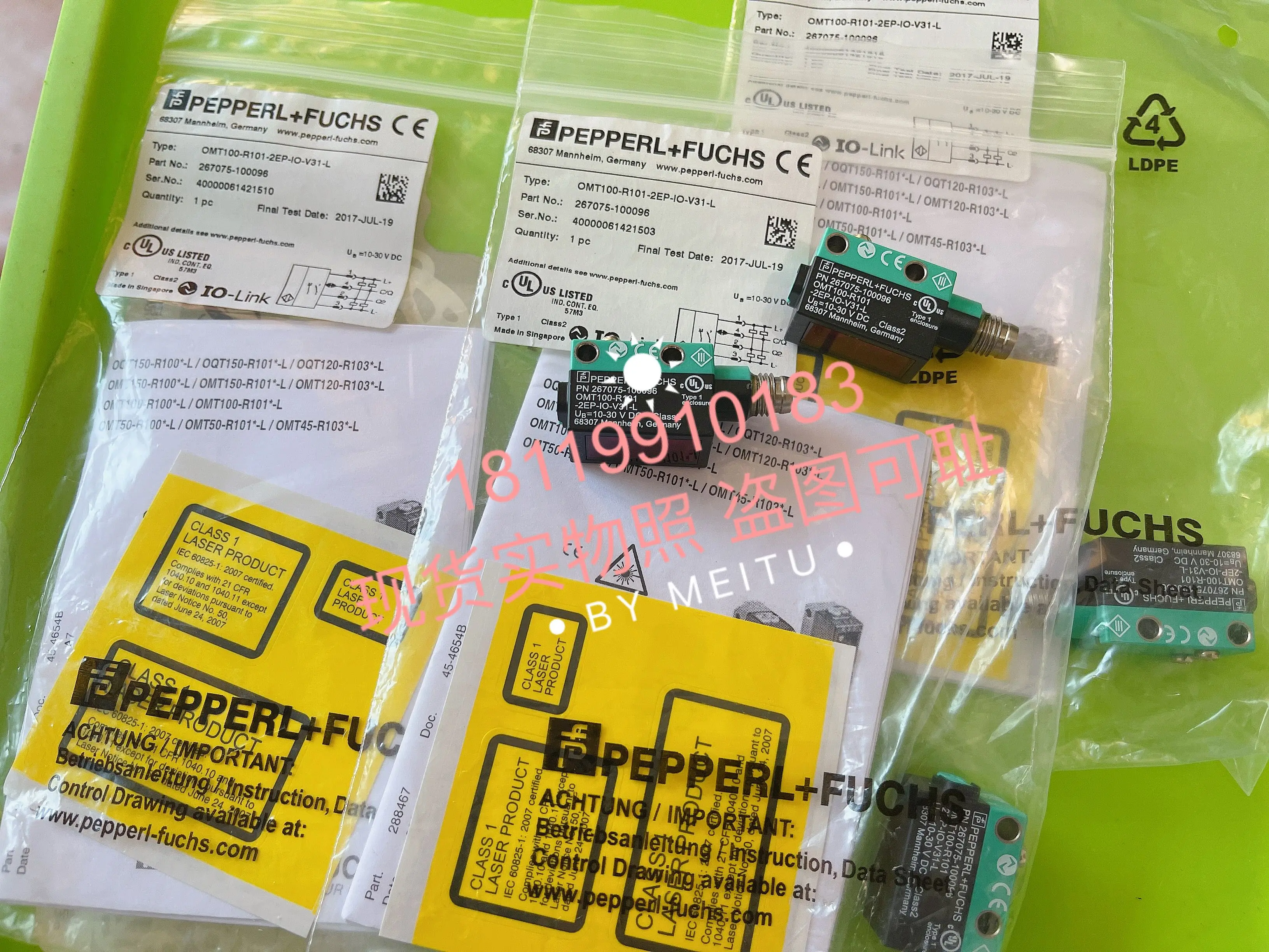 Beijiafu P+F Laser Sensor OMT100-R101-2EP-IO-V31-L 267075-100096
Beijiafu P+F Laser Sensor OMT100-R101-2EP-IO-V31-L 267075-100096