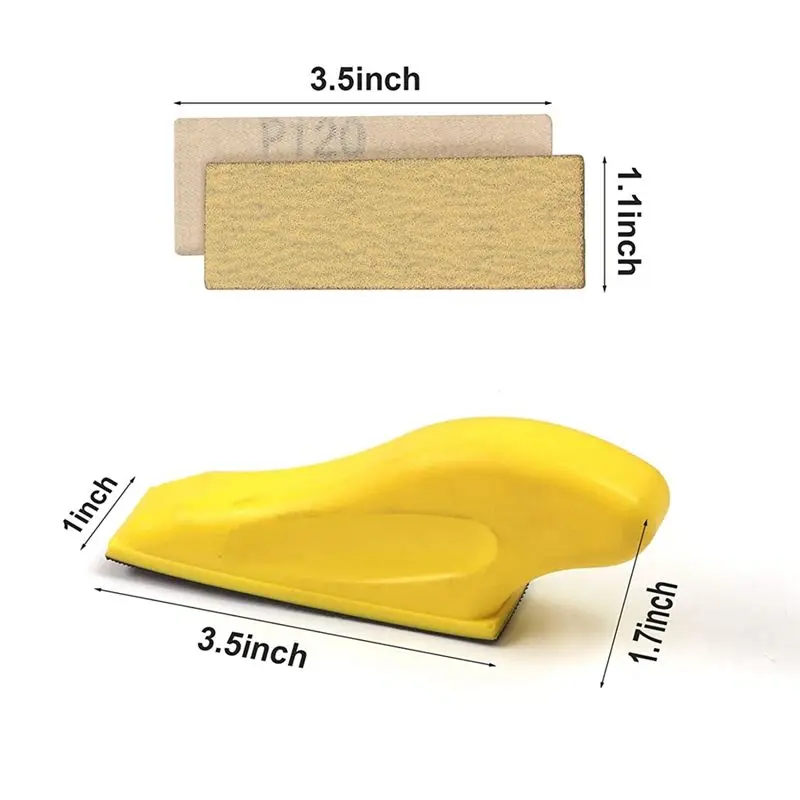 140Pc Sander Paper Kit,3.5X1in Hand Sanding Block For Wet Dry Hook & Loop Alumina 80 To 600 Grit Sandpaper
140Pc Sander Paper Kit,3.5X1in Hand Sanding Block For Wet Dry Hook & Loop Alumina 80 To 600 Grit Sandpaper
