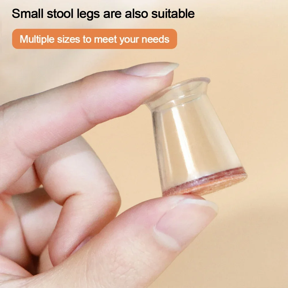 8pcs/Set Round Chair Leg Cover Silent Thickened Chair Leg Floor Protector Wear-resistant Elastic Stool Leg Protectors
8pcs/Set Round Chair Leg Cover Silent Thickened Chair Leg Floor Protector Wear-resistant Elastic Stool Leg Protectors