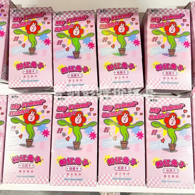 Card.Fun Аутентичные аниме Розовый кролик Коллекционная карточка Слепая коробка Коллекционные коллекционные карточки Подарок для детей Игрушки на день рождения
Card.Fun Аутентичные аниме Розовый кролик Коллекционная карточка Слепая коробка Коллекционные коллекционные карточки Подарок для детей Игрушки на день рождения