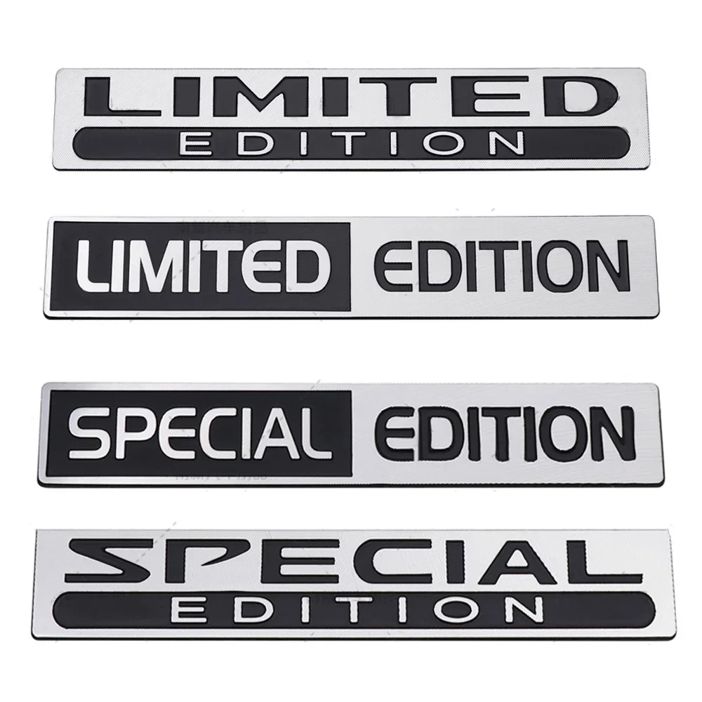 2pcs Car Emblem Rear Trunk Badge Sticker LIMITED EDITION SPECIAL EDITION Logo for Audi BMW Honda Mazda Ford Tesla Skoda Nissan
2pcs Car Emblem Rear Trunk Badge Sticker LIMITED EDITION SPECIAL EDITION Logo for Audi BMW Honda Mazda Ford Tesla Skoda Nissan