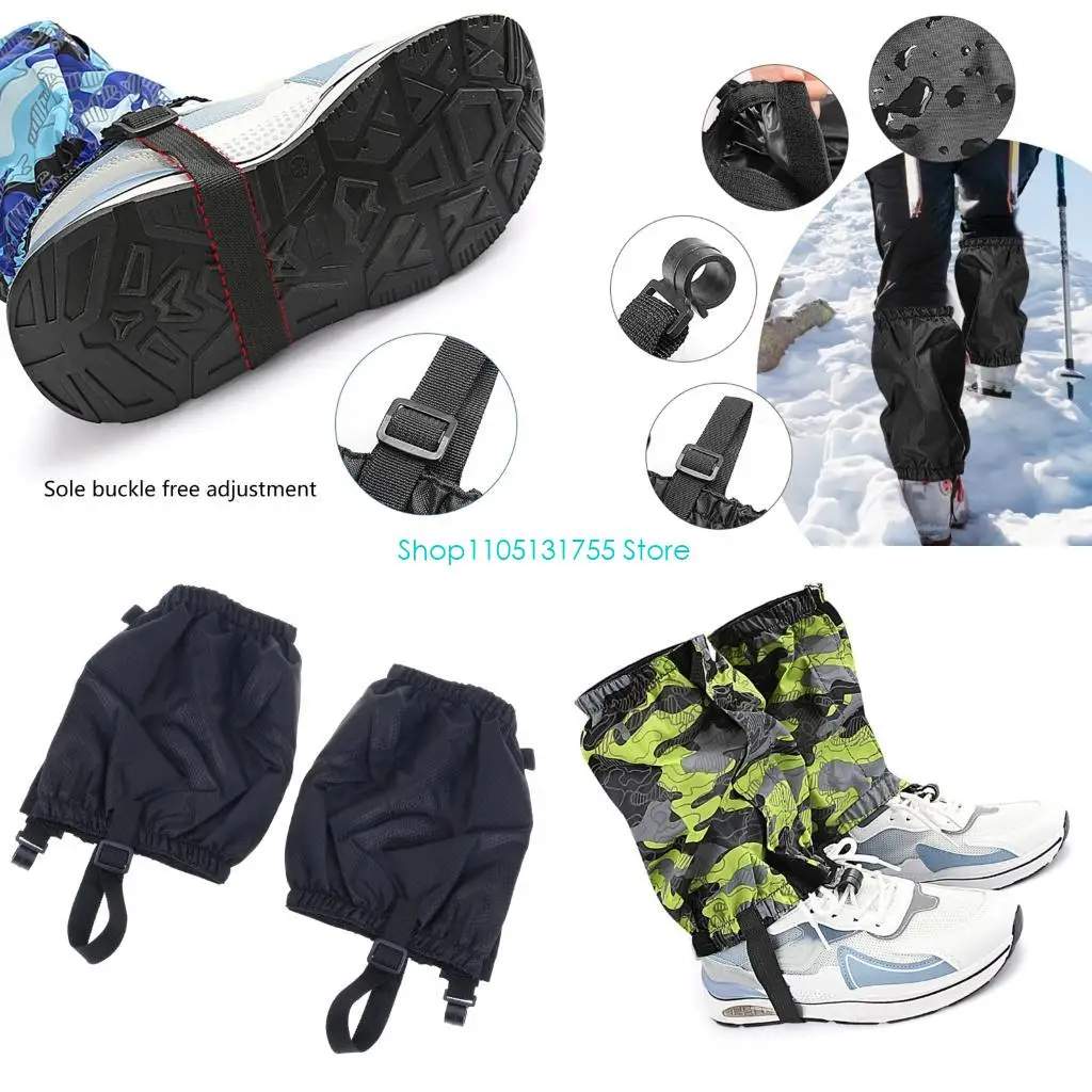 K0EF Snow Leg Gaiters Water Resistant Boot Gaiters for Hiking Camping Skiing Rain Shoe Gaiters Ski Leg Gaiters
K0EF Snow Leg Gaiters Water Resistant Boot Gaiters for Hiking Camping Skiing Rain Shoe Gaiters Ski Leg Gaiters