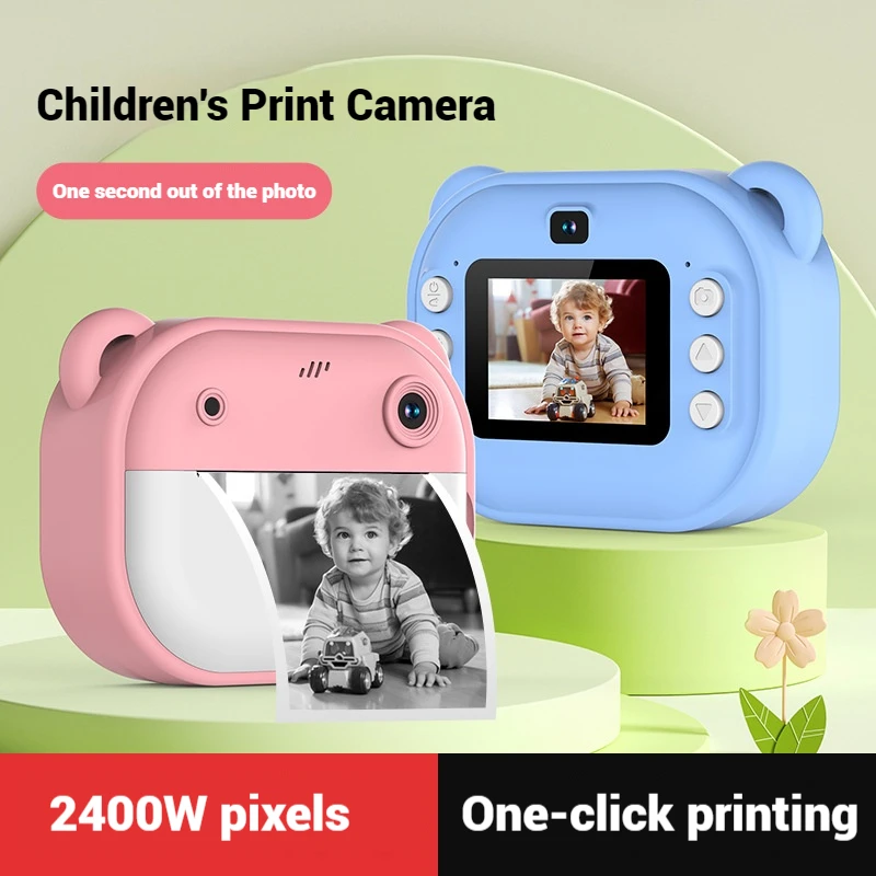 Kids Digital Camera Thermal Print Camera Instant Print Toys Instant Photo Print Camera with Video Gift for Kids
Kids Digital Camera Thermal Print Camera Instant Print Toys Instant Photo Print Camera with Video Gift for Kids