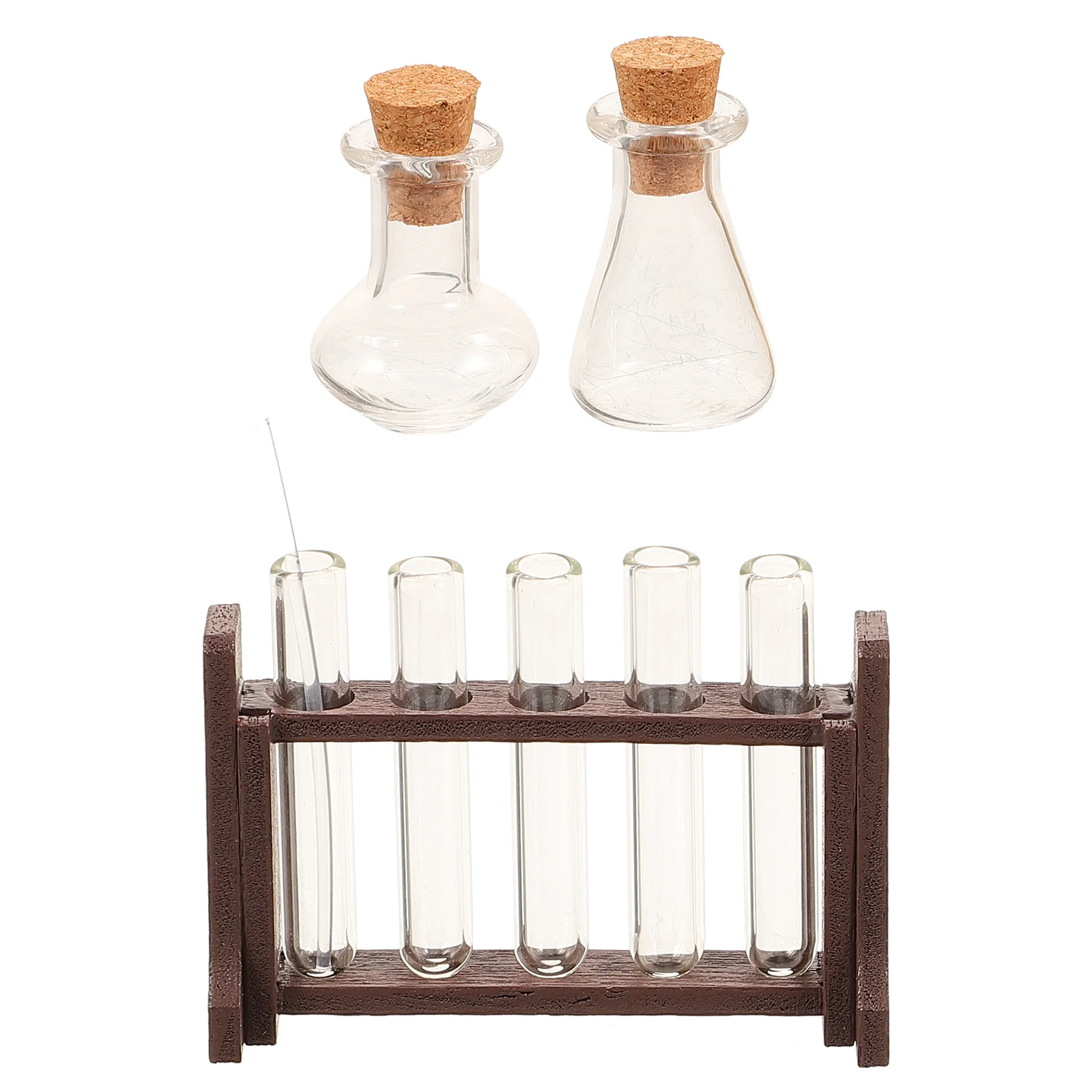 1 Set of Laboratory Toy Science Tube Rack Education Experiment Toy Test Tube for House micro tube
1 Set of Laboratory Toy Science Tube Rack Education Experiment Toy Test Tube for House micro tube