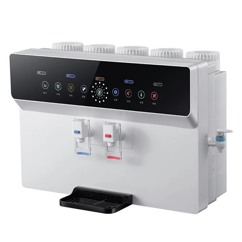 Intelligent large-screen voice home kitchen hot and cold water purifier reverse osmosis water purifier
Intelligent large-screen voice home kitchen hot and cold water purifier reverse osmosis water purifier