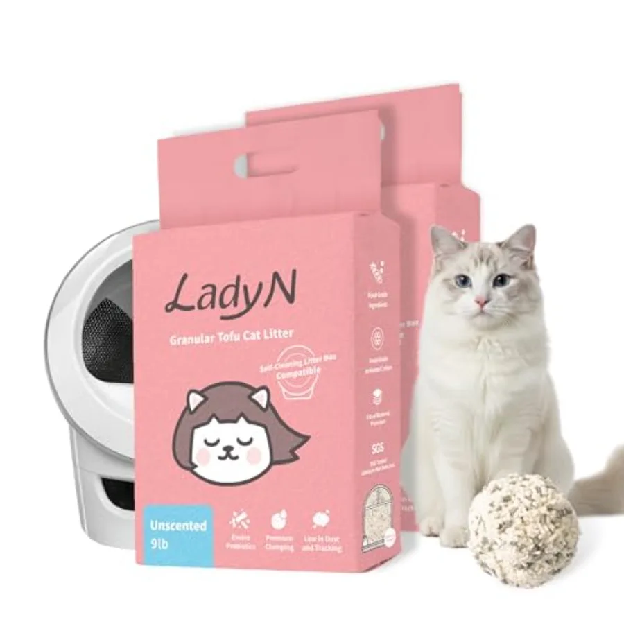 Granular Tofu Cat Litter Mini-Pellet Compatible with Automatic Self Cleaning Cat Litter Box Strong Clumping Low Dust Activated
Granular Tofu Cat Litter Mini-Pellet Compatible with Automatic Self Cleaning Cat Litter Box Strong Clumping Low Dust Activated