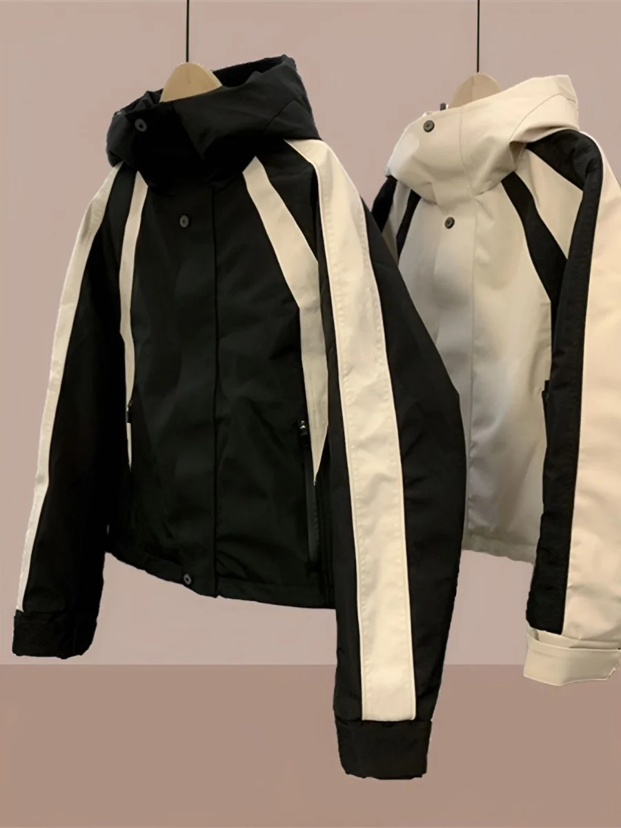 Faionable Women's Spring Autumn Baseball Sle Jaet High End Workwear Outerwear Coat Loose Fit Youthful ular Design
Faionable Women's Spring Autumn Baseball Sle Jaet High End Workwear Outerwear Coat Loose Fit Youthful ular Design